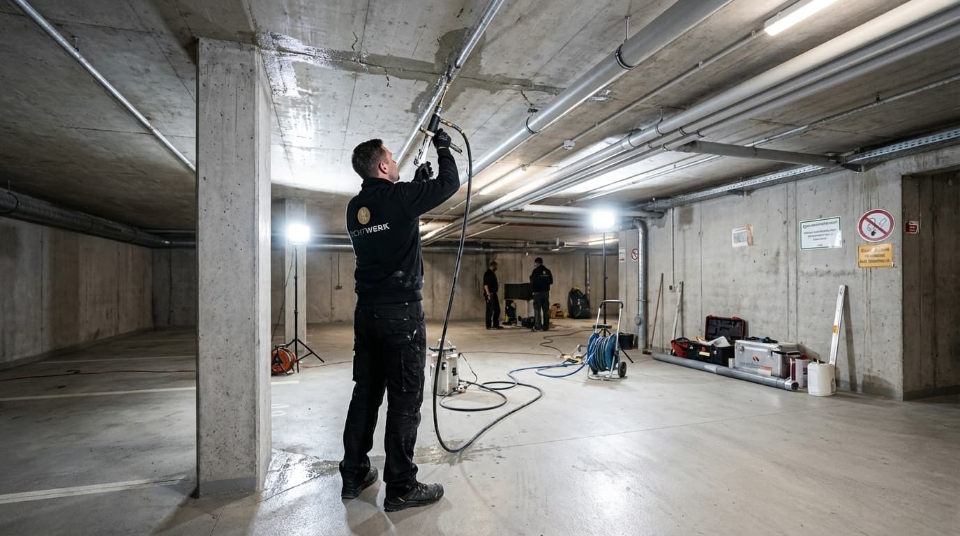 Tiefgarage Mehrfamilienhaus