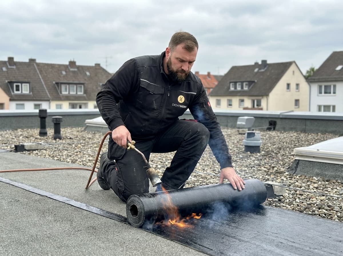 Flachdachabdichtung