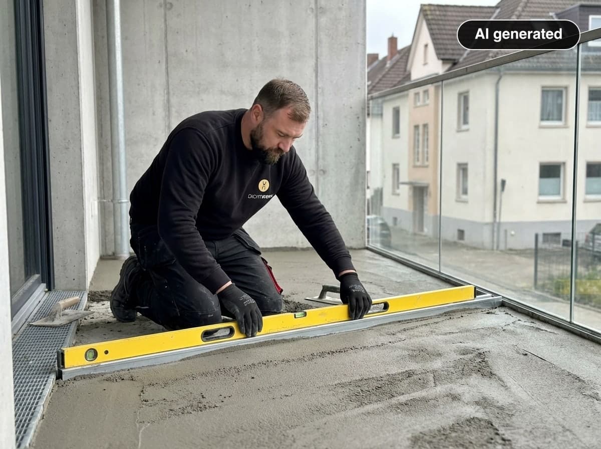 Gefälle herstellen