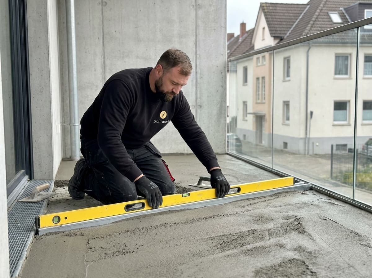 Gefälle herstellen