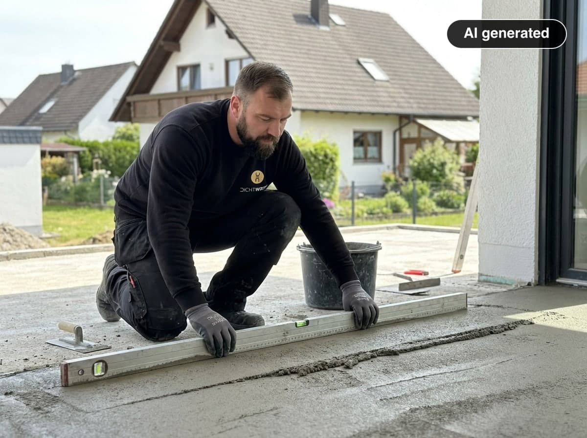 Gefälle & Abdichtung